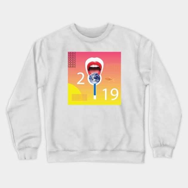 2019 Save Earth Crewneck Sweatshirt by VijackStudio